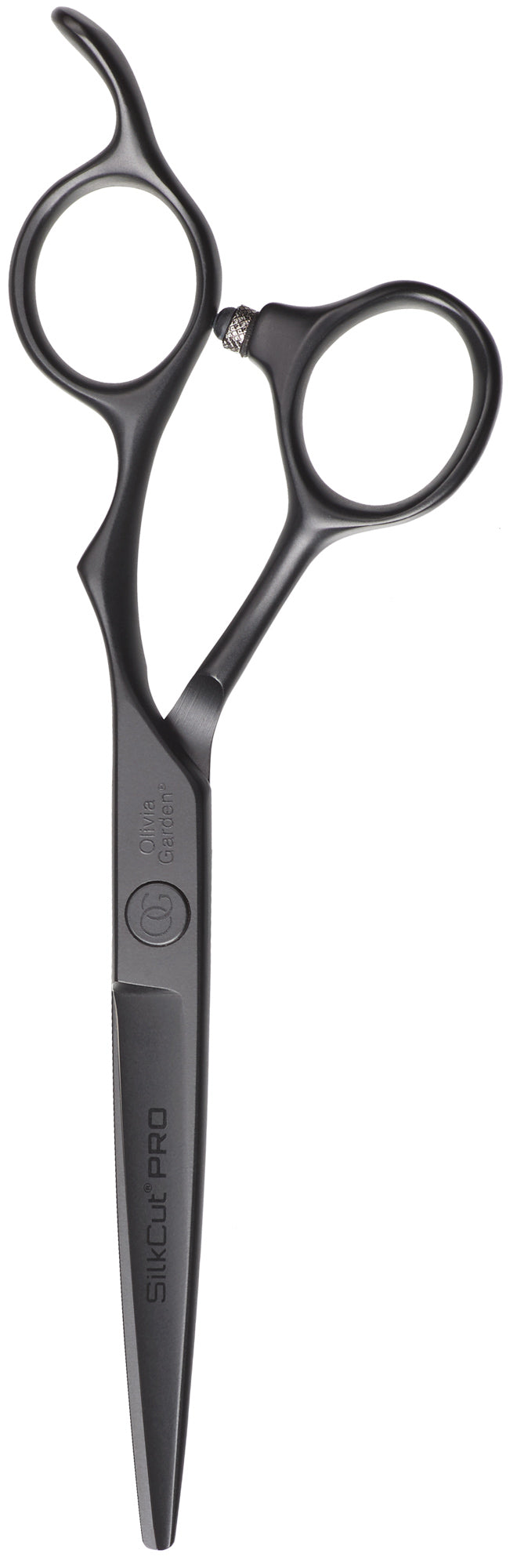 Olivia Garden HS Silkcut PRO 5,75" RH14,5cm Matt Black Haarschneideschere