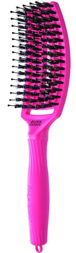 Olivia Garden Fingerbrush Combo M Rot – Ansicht 2