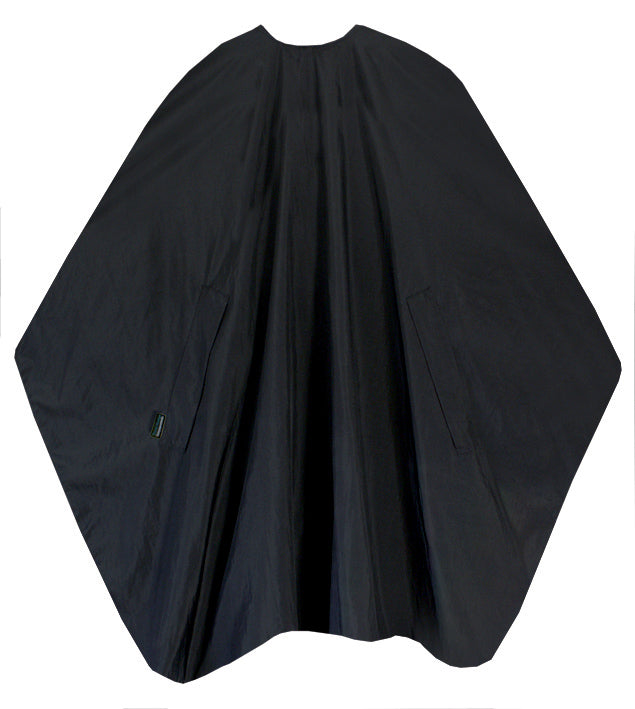 Trend-Design Classic Haarschneideumhang Schwarz (135 x 150 cm)