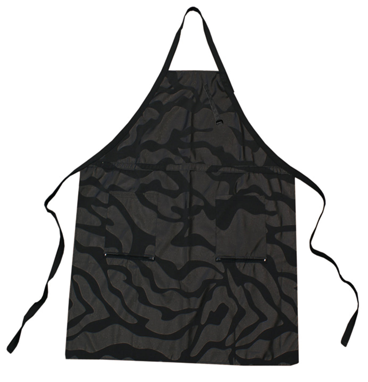 Trend-Design NANO Färbeschürze Schwarz Safari Look 83 x 86 cm (wasser- & fleckabweisend)