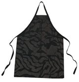 Trend-Design NANO Färbeschürze Schwarz Safari Look 83 x 86 cm (wasser- & fleckabweisend)