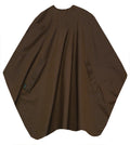 Trend-Design Classic Haarschneideumhang Braun 135 x 150 cm