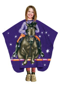 Trend-Design Youngster Kinderumhang Jockey lila 130x125 cm