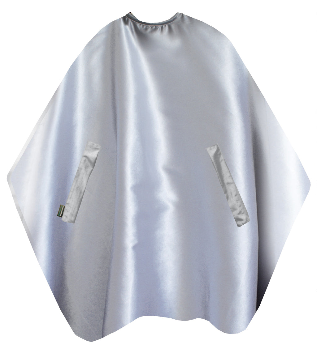Trend-Design Skinny silber Haarschneideumhang – Ansicht 2