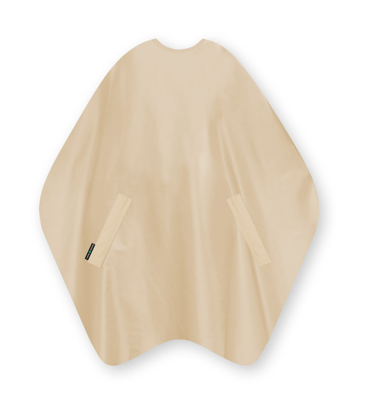 Trend-Design Skinny champagner gold Haarschneideumhang 135x150cm