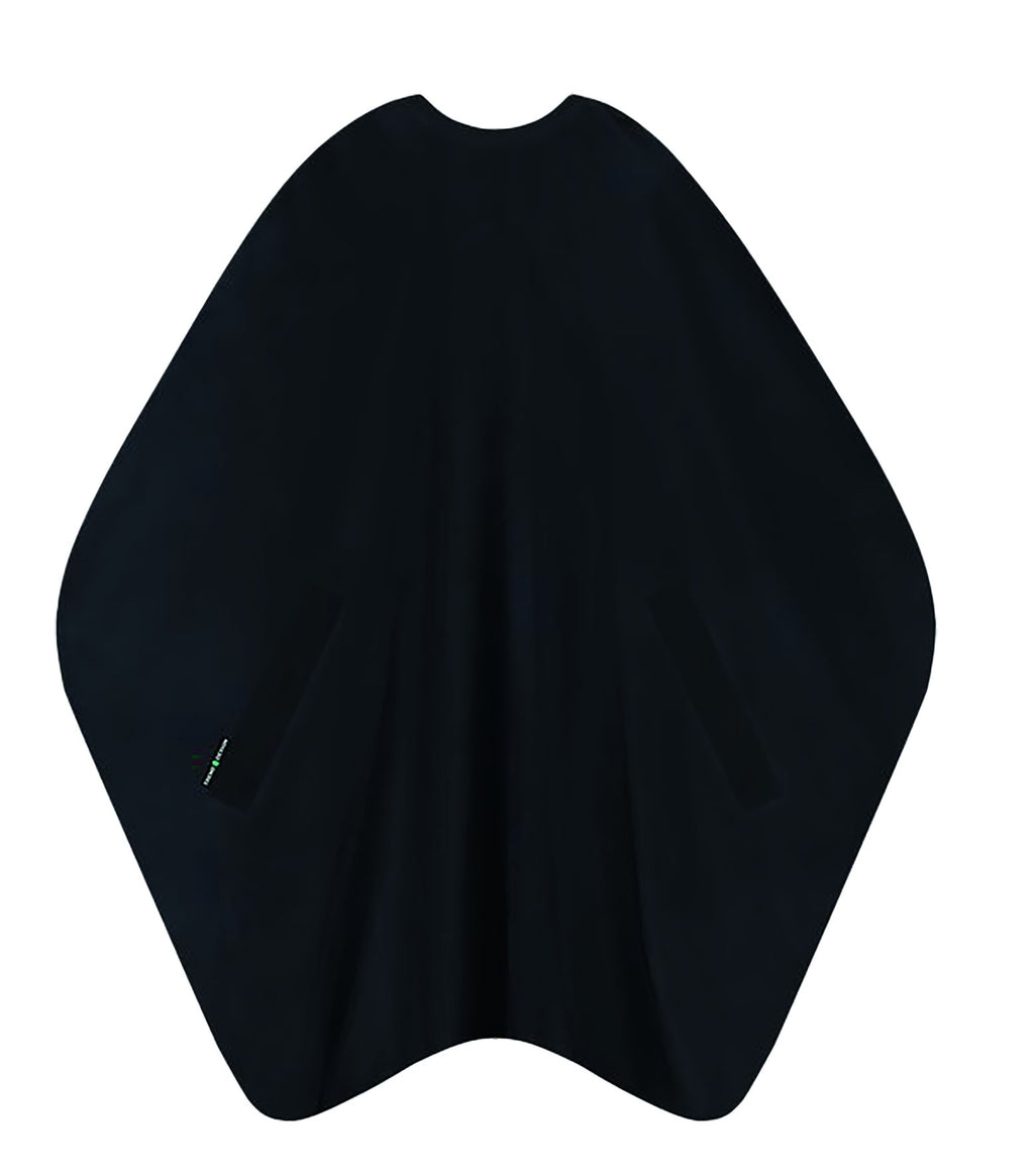 Trend-Design French Cut Uni Schwarz Schneideumha – Ansicht 2