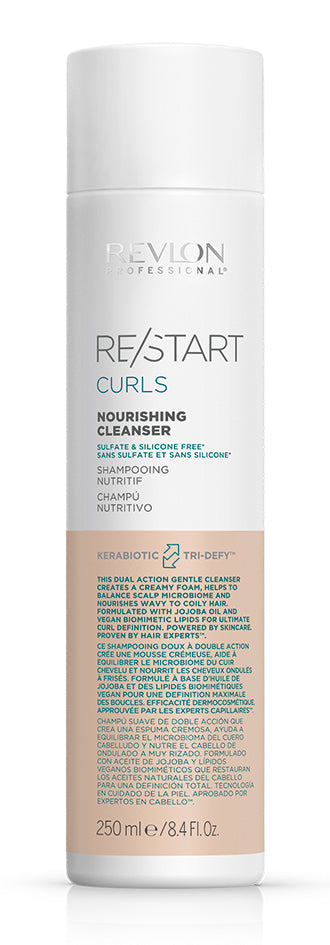 Revlon Re/Start Curls Nährendes Shampoo 250 ml
