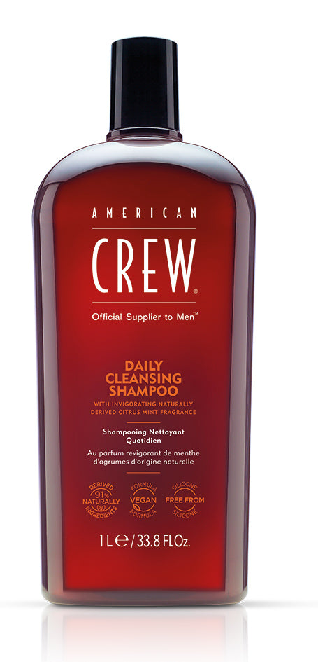 American Crew Daily Cleansing Shampoo 1000ml Hair Care & Body