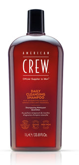 American Crew Daily Cleansing Shampoo 1000ml Hair Care & Body