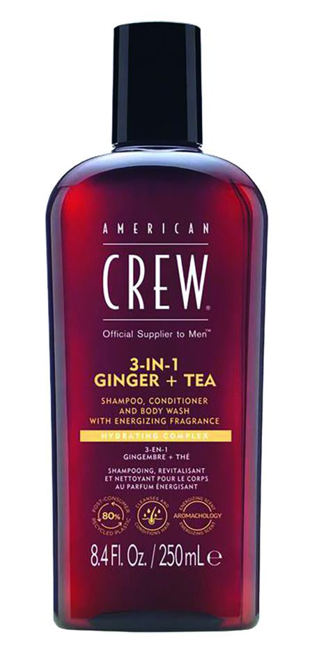 American Crew 3in1 Ginger & Tea Shampoo