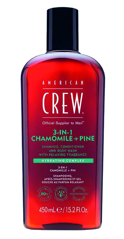 American Crew Chamomile + Pine Relaxing 3-in-1 Shampoo 450 ml