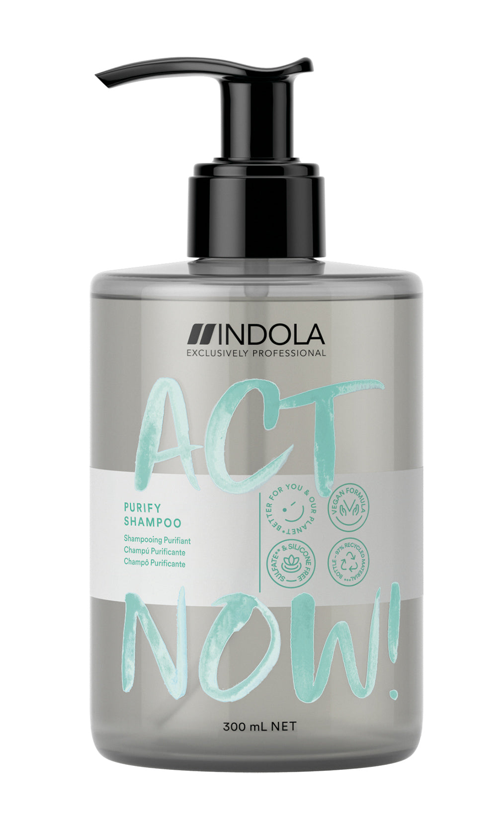 Indola ACT NOW! Purify Shampoo 300 ml