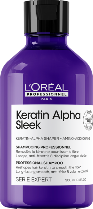 Loreal Serie Expert Keratin Alpha Sleek Shampoo 300 ml