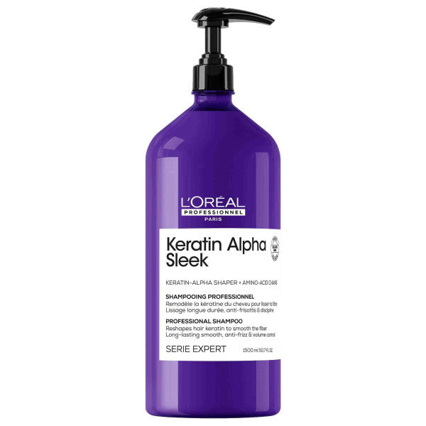 Loreal Serie Expert Keratin Alpha Sleek Shampoo 1500 ml