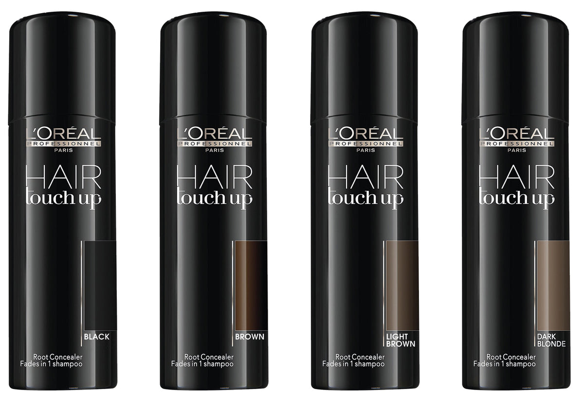 L'Oréal Professionnel Paris Hair Touch Up Schwarz Ansatzspray 75 ml – Friseuroutlet