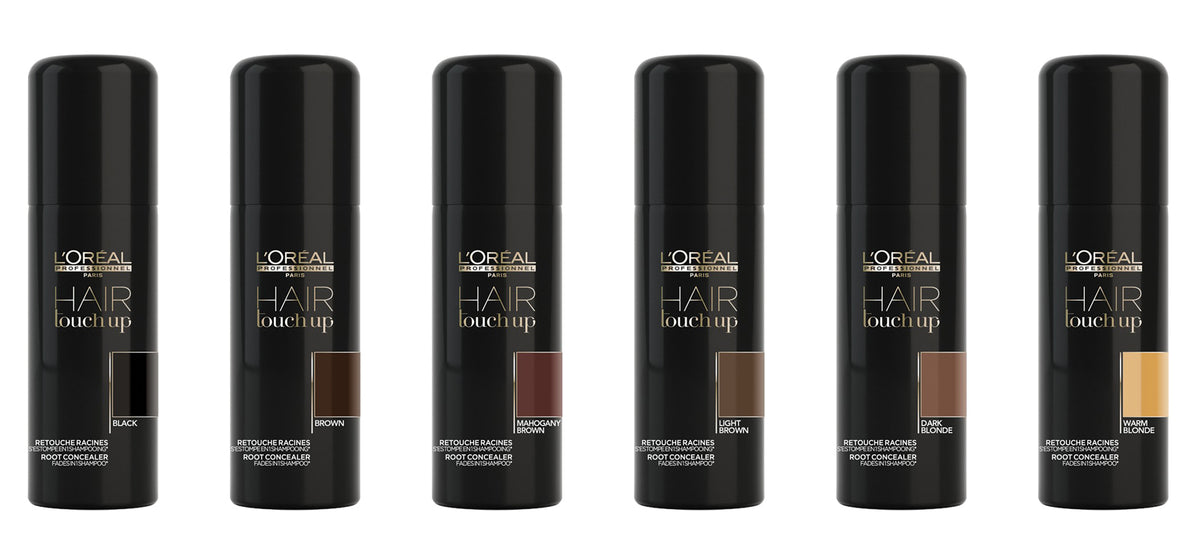 L'Oréal Professionnel Paris Hair Touch Up Schwarz Ansatzspray 75 ml – Friseuroutlet