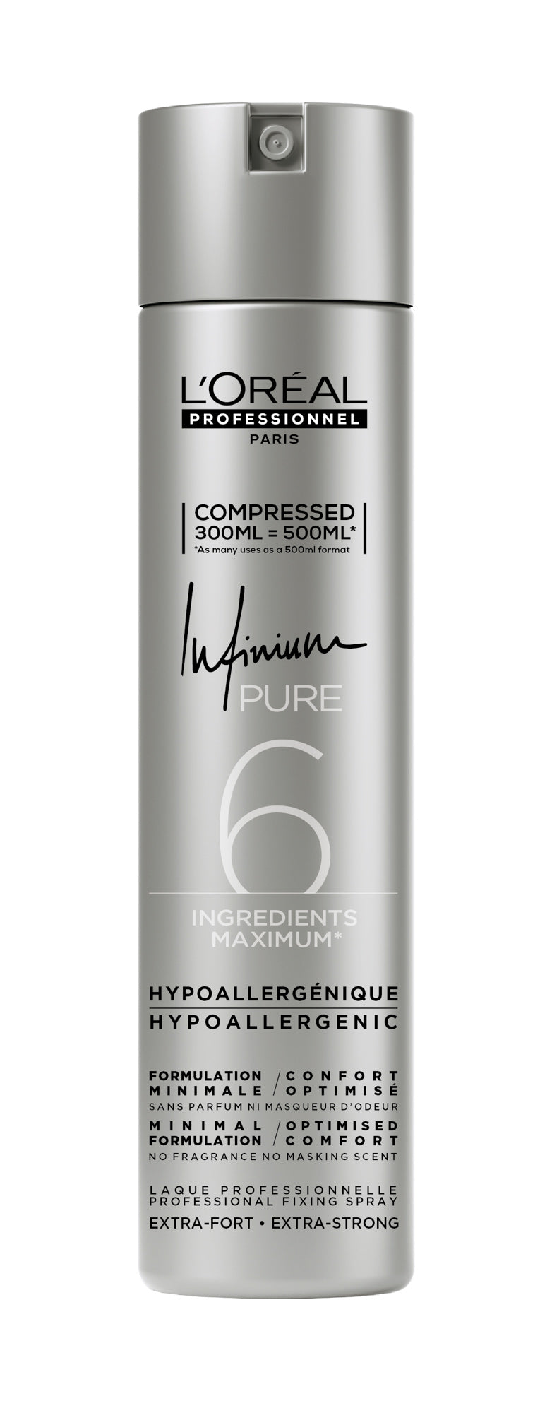 L'Oréal Professionnel Infinium Pure Extra Strong Compressed Haarspray 300ml