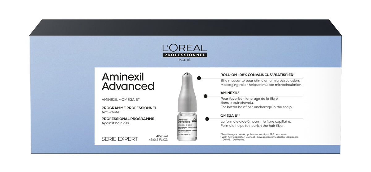 L’Oréal Professionnel Serie Expert Aminexil Advanced Anti-Hair Loss Activator Treatment 42 × 6 ml