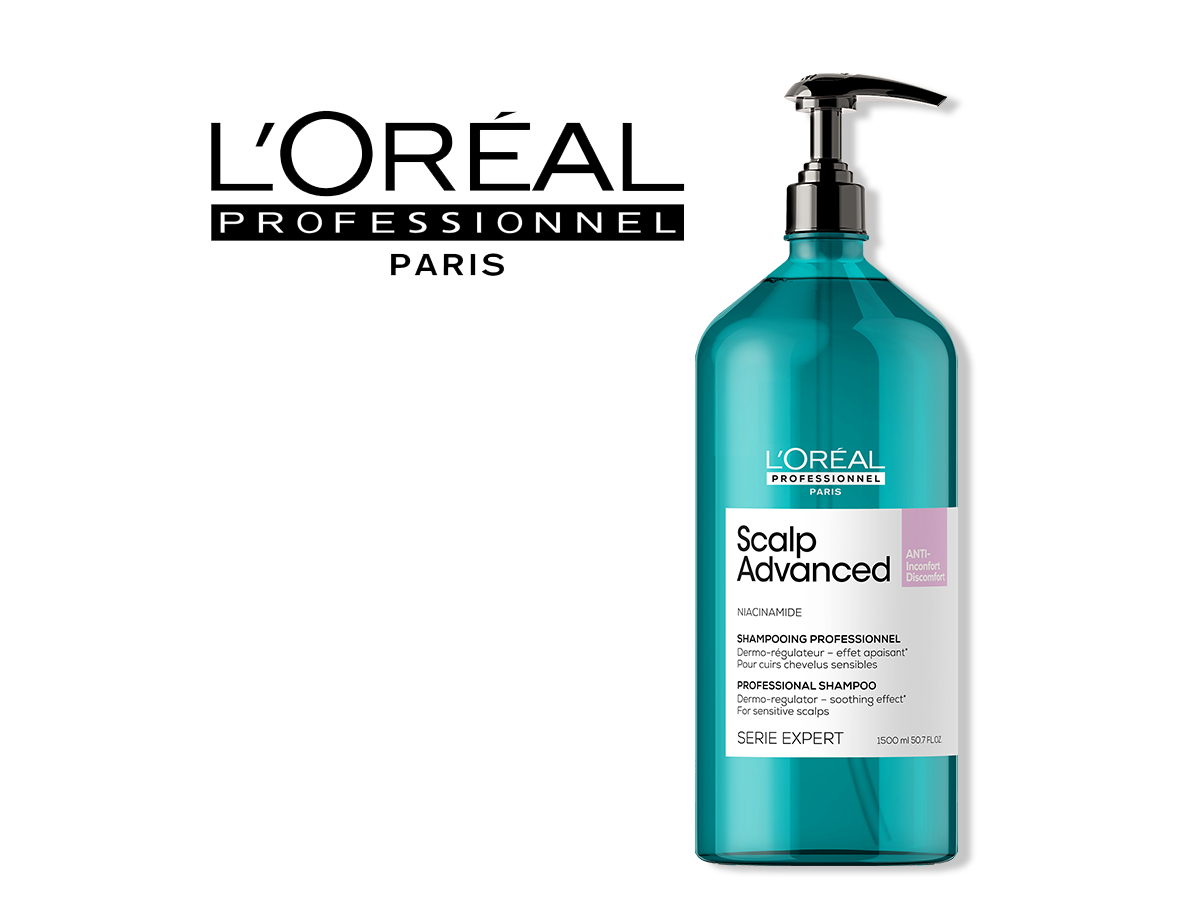 L'Oréal Professionnel Paris Scalp Advanced Anti-Discomfort Dermo-Regulator Shampoo 1500ml