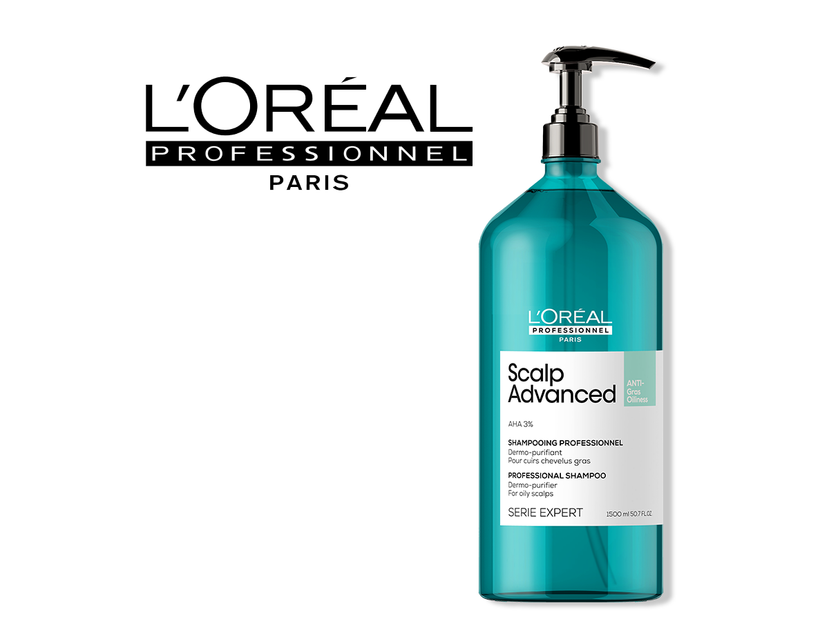 L'Oréal Professionnel Serie Expert Scalp Advanced Anti-Oiliness Dermo-Purifier Shampoo 1500ml