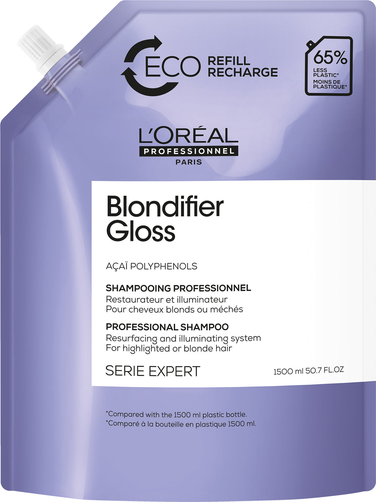 L'Oréal Professionnel Blondifier Gloss Refill Shampoo 1500ml