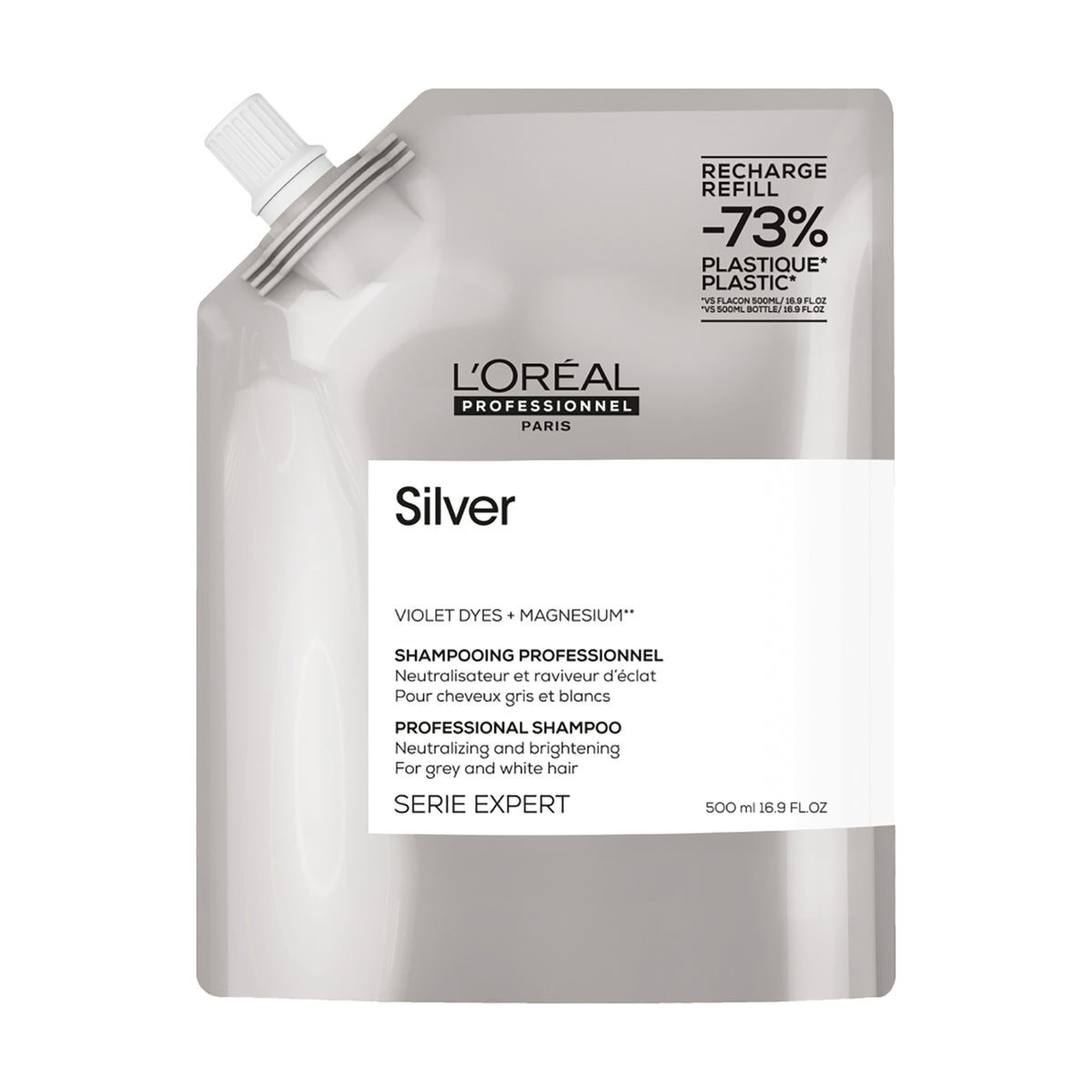 L'Oréal Professionnel Paris Serie Expert Silver Shampoo Refill 500 ml