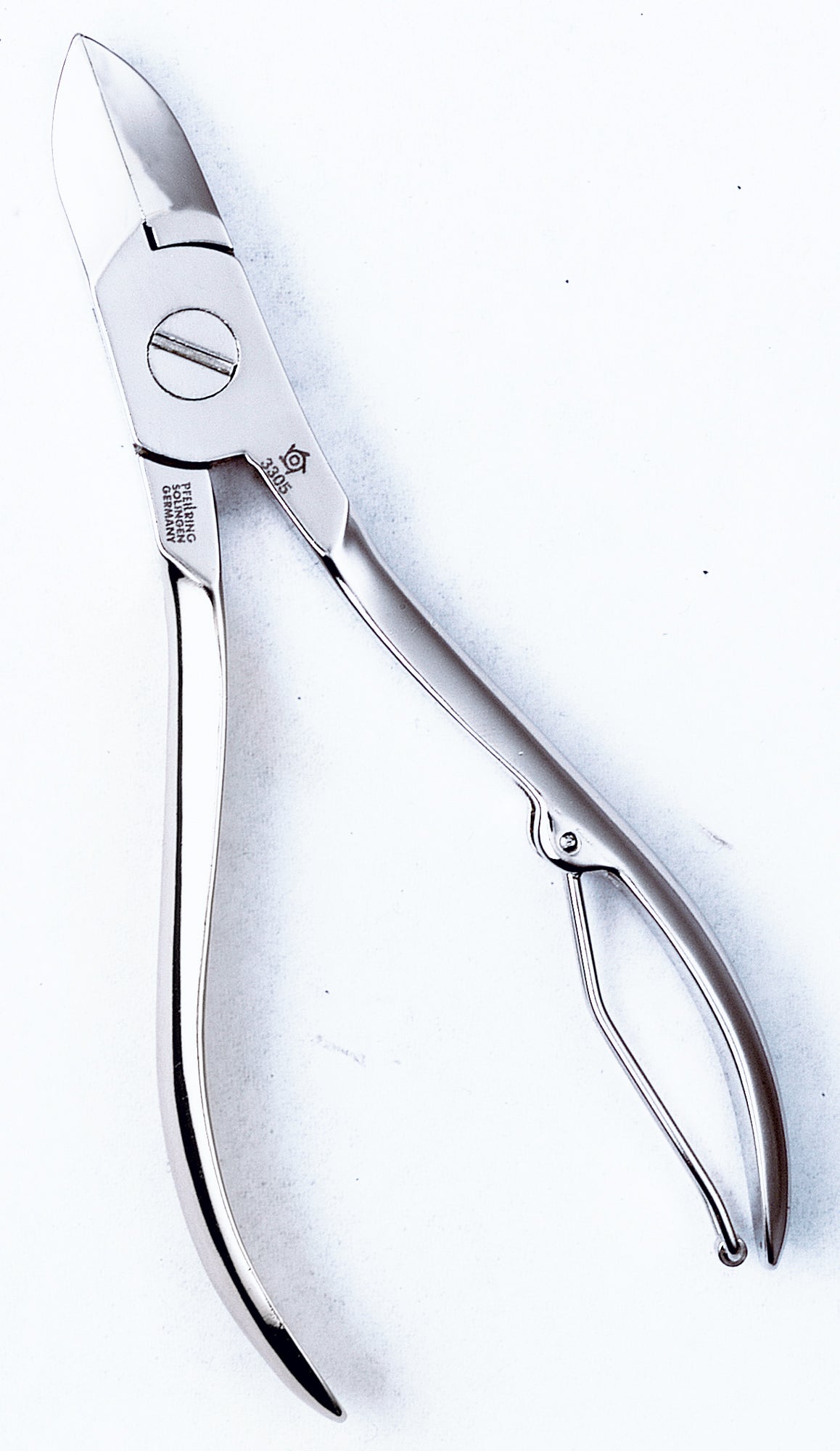 Pfeilring Nagelzange 11 cm, vernickelt