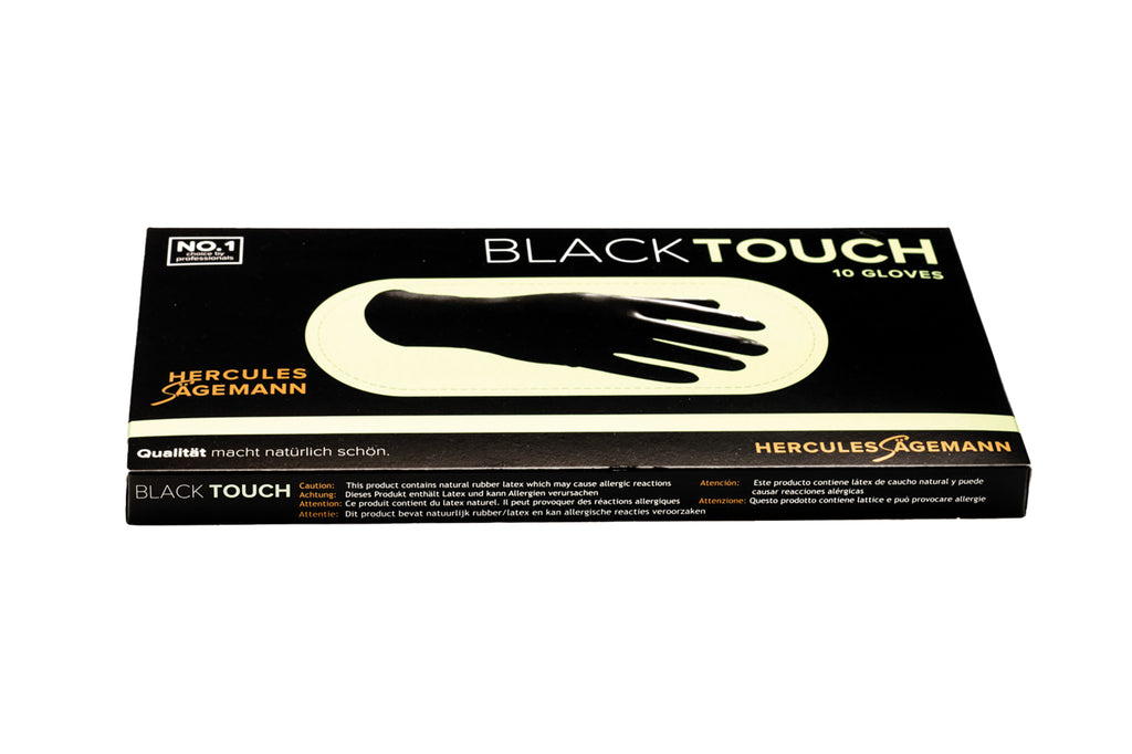 Black Touch Handschuhe S 10 Stück latex-haltig – Ansicht 3