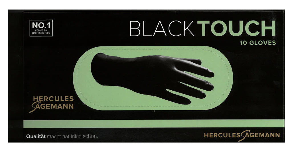 Black Touch Handschuhe M 10 Stück latex-haltig – Ansicht 3