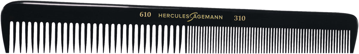 HERCULES 610-310 6" Herrentaschenkamm gerader Rücken