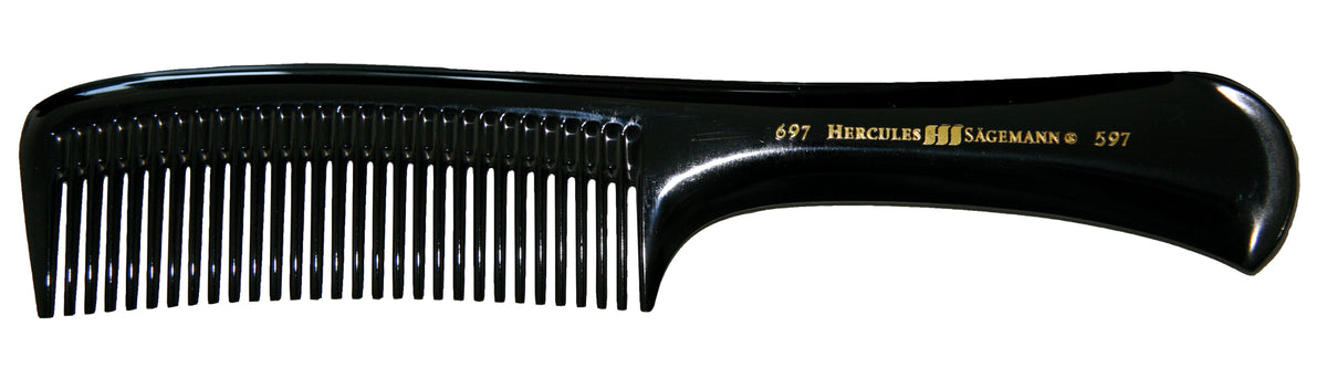 HERCULES 697-597 9" Griffkamm stumpfe Zahnspitzen