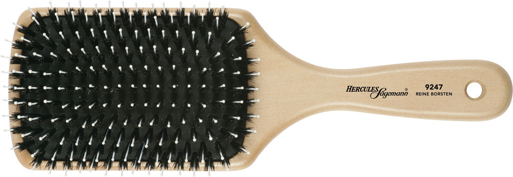 HERCULES Pneumatikbürste 9247 11-reihig Naturborste+Polyamidborste