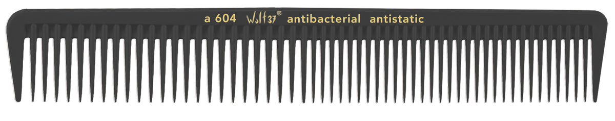HERCULES A604 schwarz Wolf37 7 1/2" Haarschneidekamm