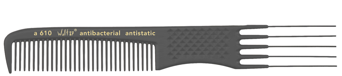 HERCULES A610 schwarz Wolf37 8" Gabelkamm