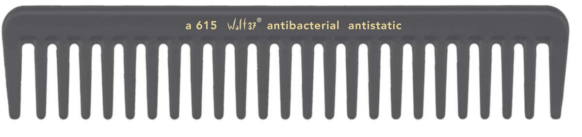 HERCULES A615 schwarz Wolf37 7 1/2" Strähnenkamm