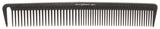 HERCULES C9 anthrazit Haarschneidekamm 7,5" Carbon Kamm