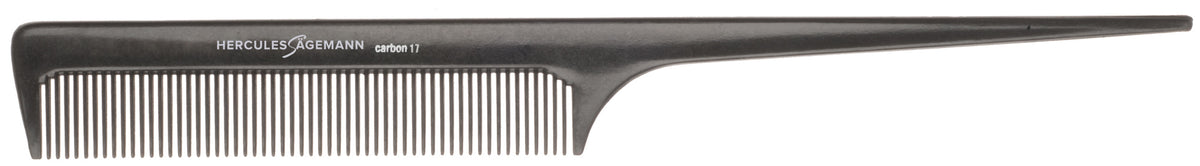HERCULES C17 anthrazit Stielkamm 8,25" Carbon Kamm