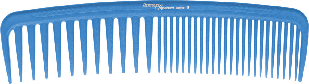 HERCULES C13 blau Strähnenkamm 7,5" Carbon Kamm