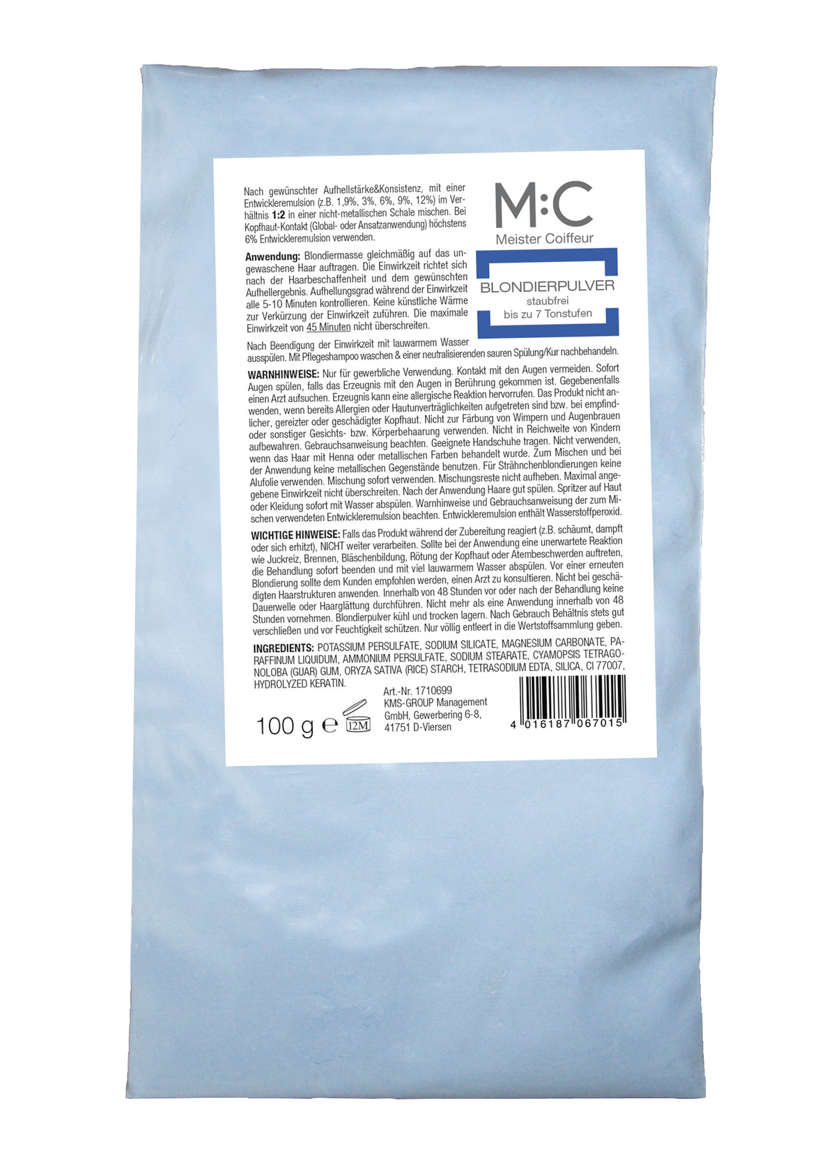 M:C Meister Coiffeur Blondierpulver 100 g Beutel
