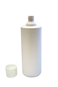 Leerflasche rund weiß 50x1000ml mit Schraubverschluss groß und Spritzeinsatz