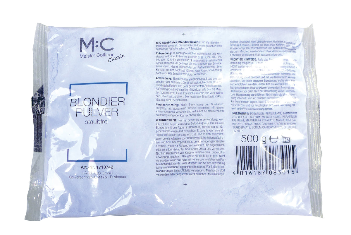 M:C Meister Coiffeur Blondierpulver Classic Beutel 500 g