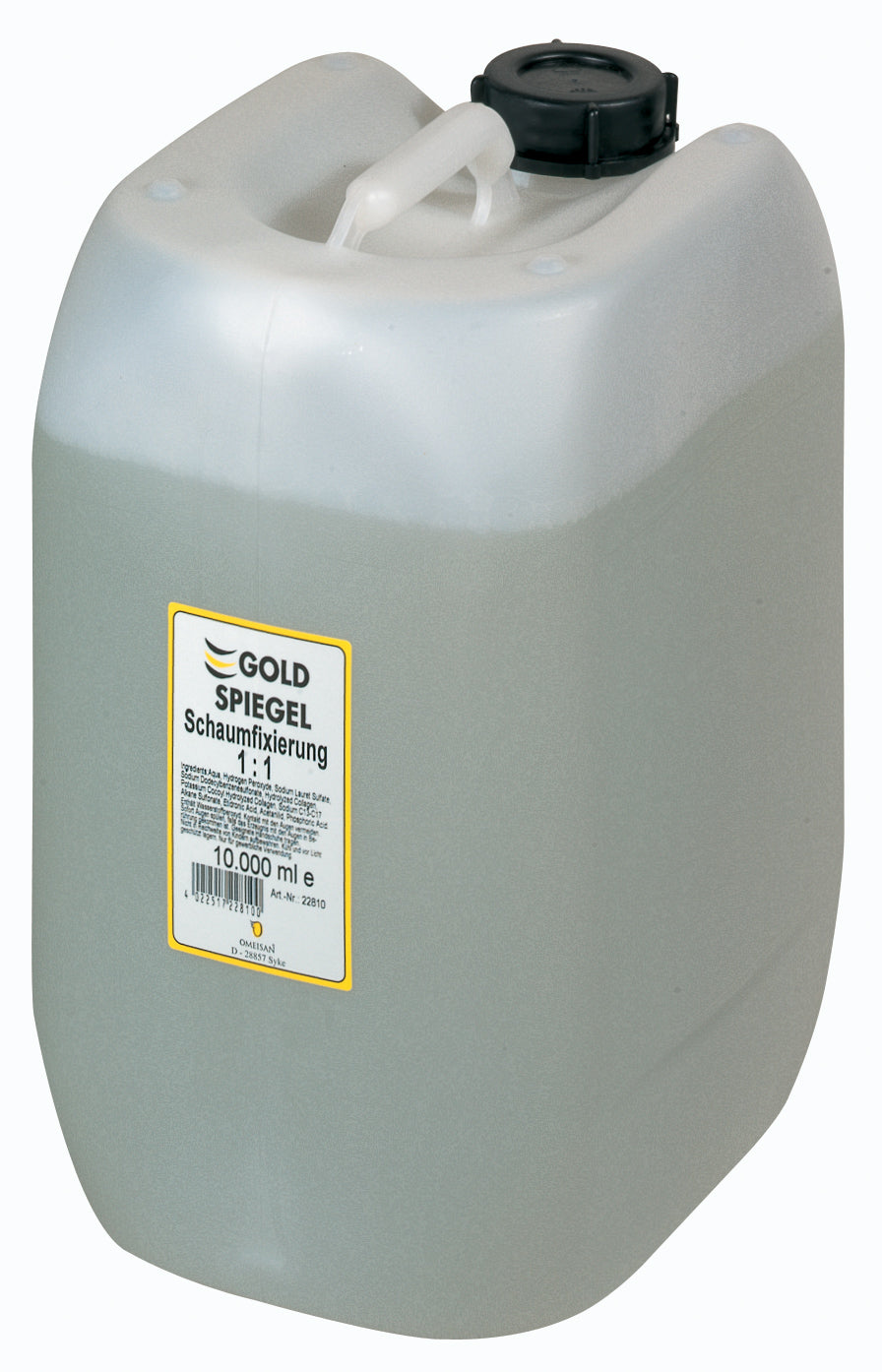 Goldspiegel Schaumfixierung 10l