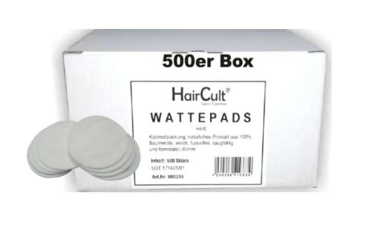 HairCult Wattepads 500 Stück