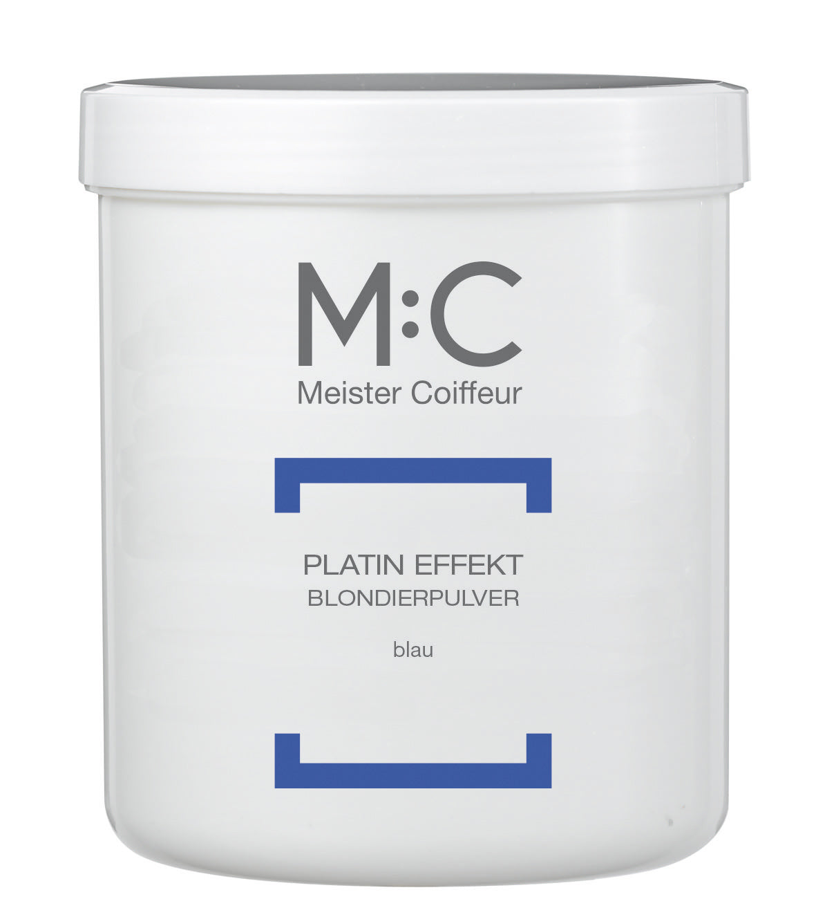 M:C Meister Coiffeur Platin Effect C Blau 100 g – Staubfreies Blondierpulver