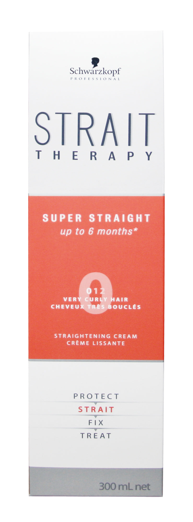 Schwarzkopf Professional Strait Therapy Straightening Cream 0 300 ml