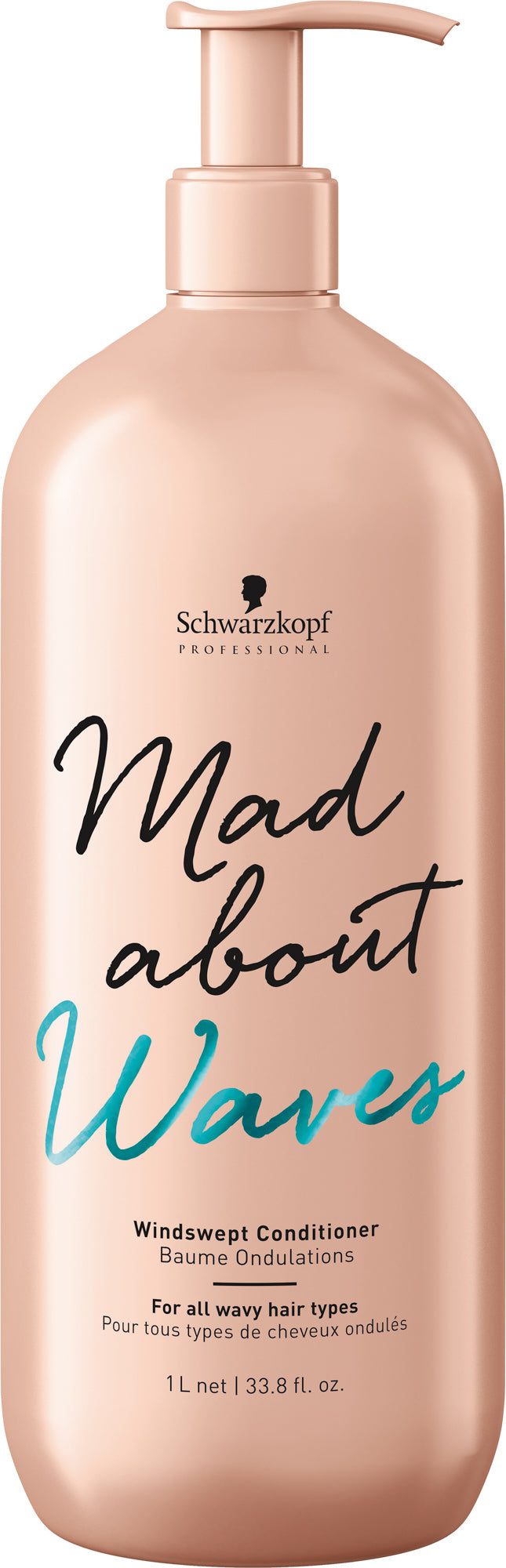 Schwarzkopf Mad About Waves Conditioner Windswept 1000ml