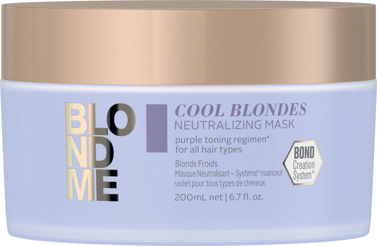 Schwarzkopf BLONDME Neutralizing Maske Cool Blondes 200ml