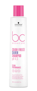 Schwarzkopf BC Bonacure Color Freeze Silver Shampoo 250 ml