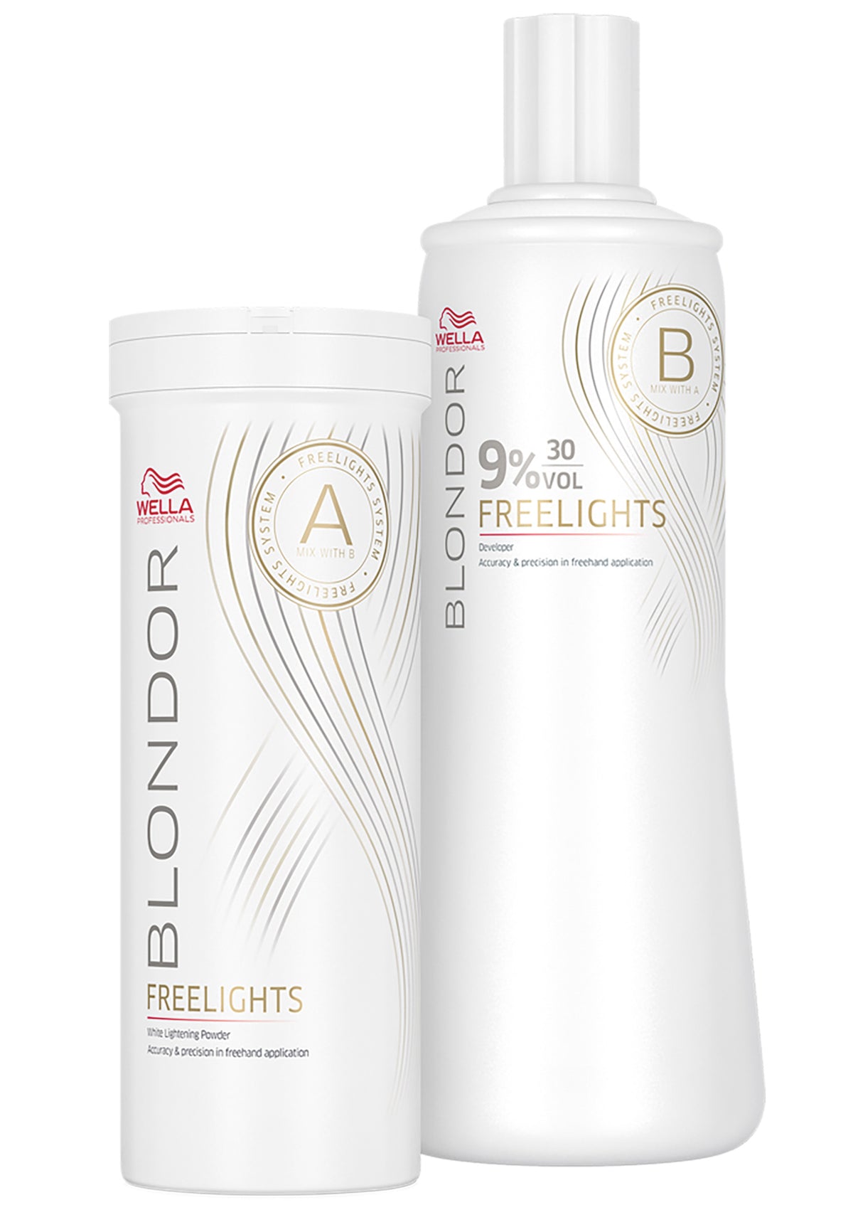 Wella Blondor Freelights Weißes Blondierpulver 400 g – Ansicht 2