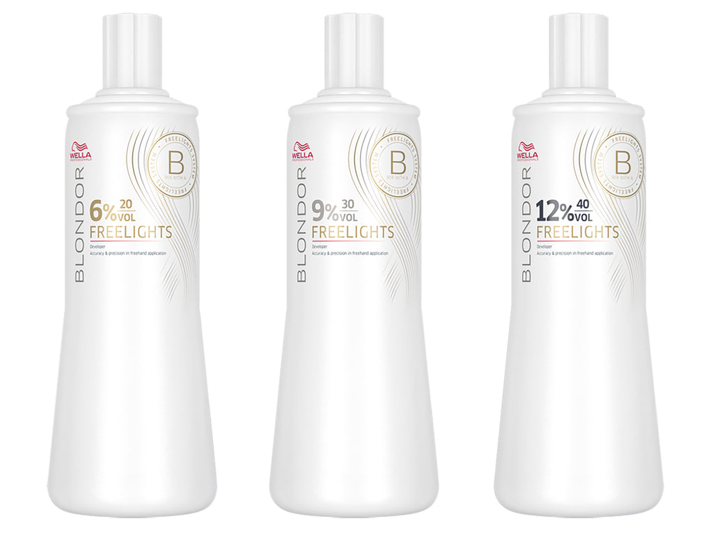 Wella Blondor Freelights Oxidationsmittel 6 % 1000 ml – Friseuroutlet